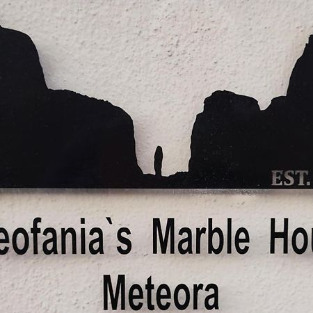 Theofania'S Marble House Meteora Appartement Kastraki Buitenkant foto